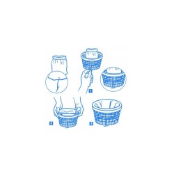 Net'Skim prefiltres jetables pour panier de skimmer - Boite de 12 pièces 2