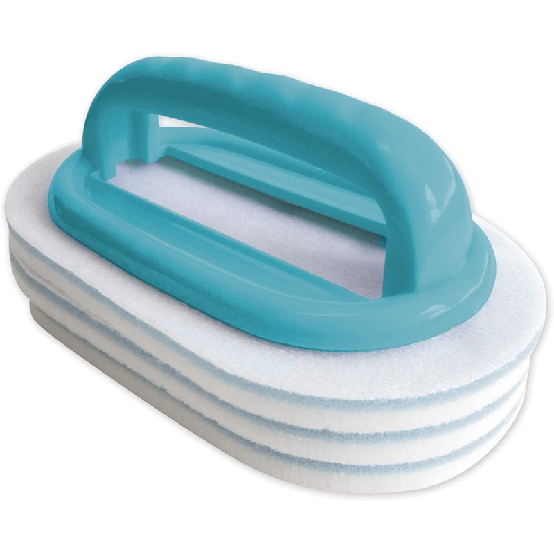 BAYROL Brosse ligne d?eau avec 3 tampons