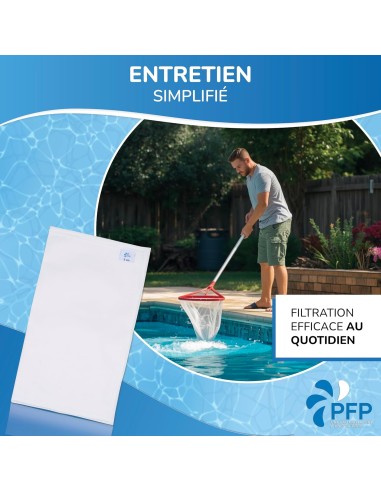 6-15-30 Mikron Pool Filtersack für Desjoyaux Filtersystem