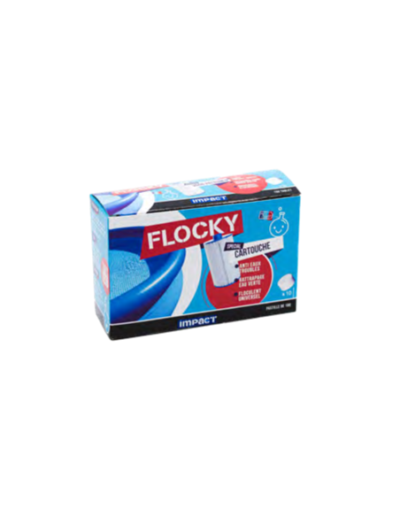 Klär- und Flockungstabletten für kleine Pools Impact Flocky – Packung mit 10 Tabletten à 10 g