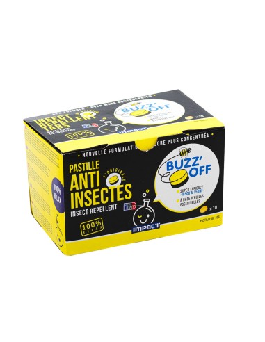 Pastillas antiinsectos para piscina Impact Buzz...
