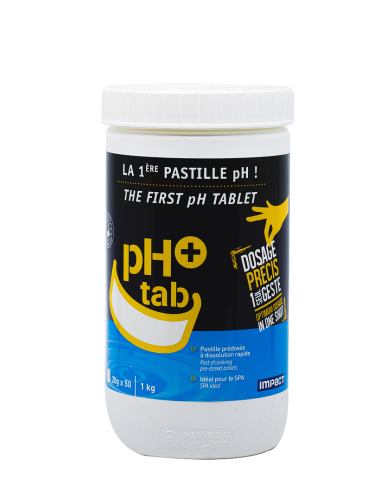 pH-plus-tabletter Impact pH+ Tab – burk à 1 kg