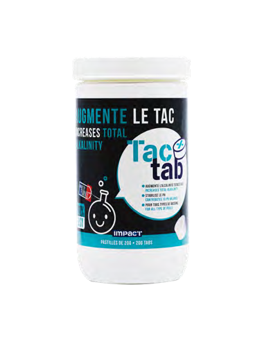 Pastilles augmentateur de TAC Impact Tac +Tab – pot de 1 kg