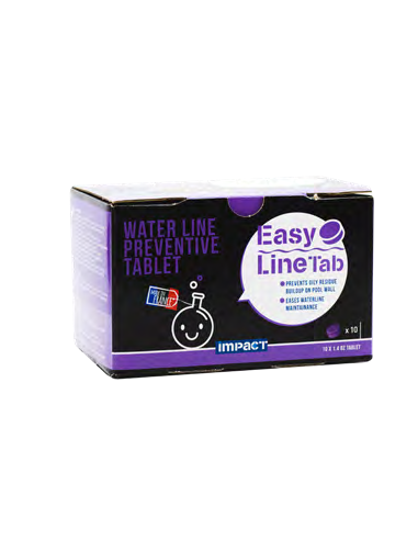 Pastilles nettoyant ligne d'eau Impact Easy Line Tab