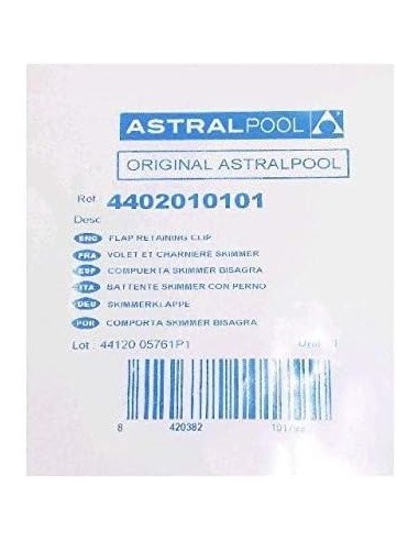 AstralPool hinged skimmer flap 4402010101