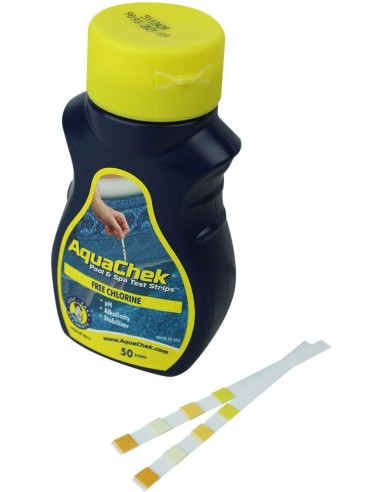 AquaChek Amarillo 4 en 1 – Lote de 2 x 50 tiras