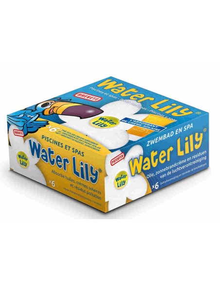 Upijač kreme za sunčanje Water Lily za bazen i spa (pakiranje od 6)