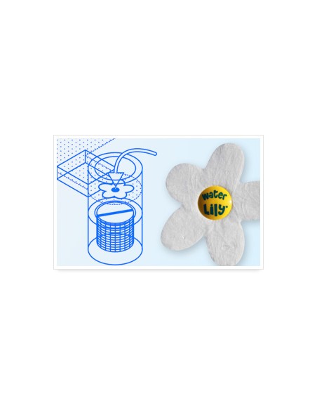 Water Lily - Absorbe huiles et crèmes solaires