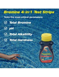 Aquachek Red 4-in-1 broom (x50 teststrips) 2